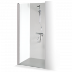 Dušo durys nišoms Brasta Glass GRETA 695-711x2000 matinis stiklas 